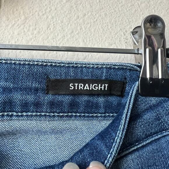 Parker Smith Boss Lady Raw Edge Straight Ankle Jeans Size 27 - Picture 6 of 8